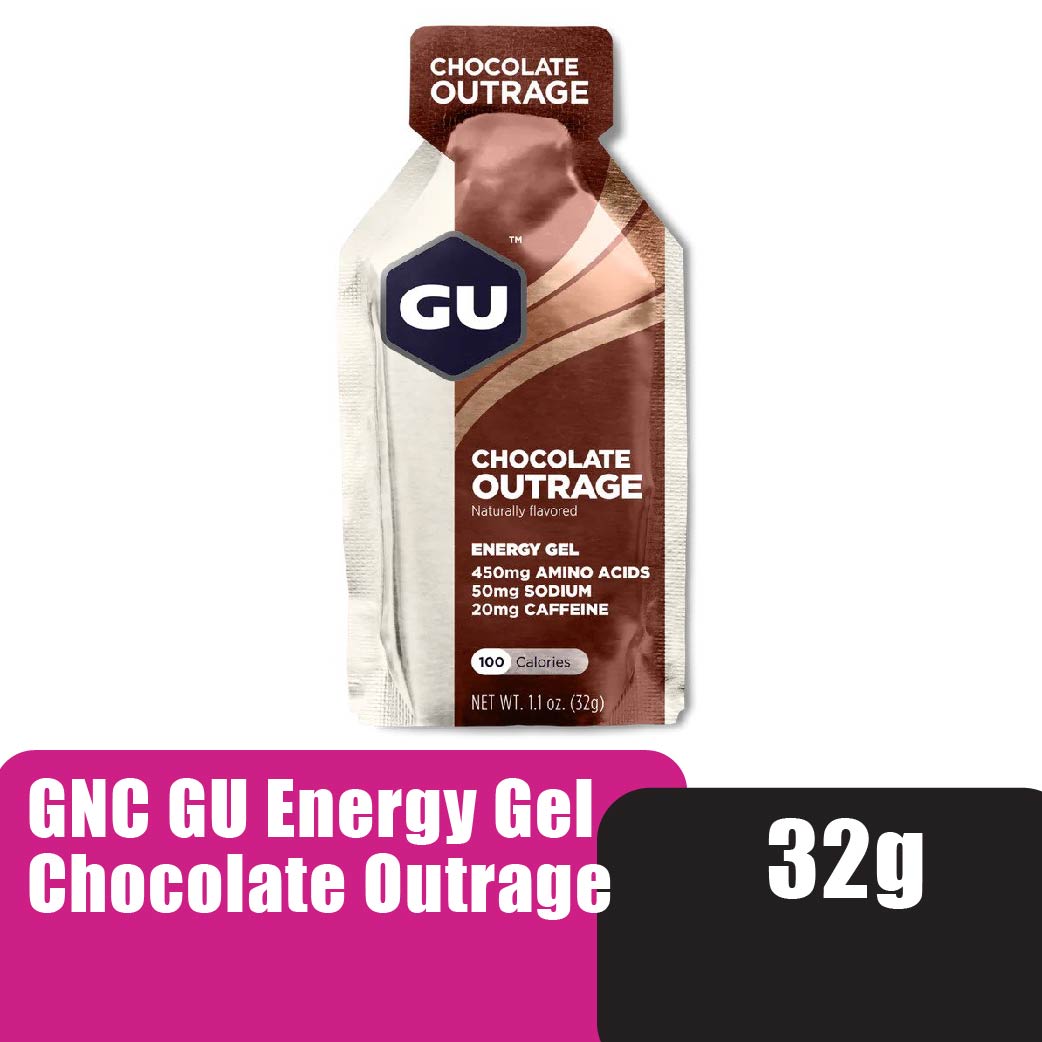 [HTM Online Exclusive] GNC Gu Energy Gel 32g - Chocolate Outrage