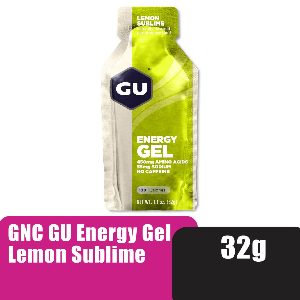 [HTM Online Exclusive] GNC Gu Energy Gel 32g - Lemon Sublime