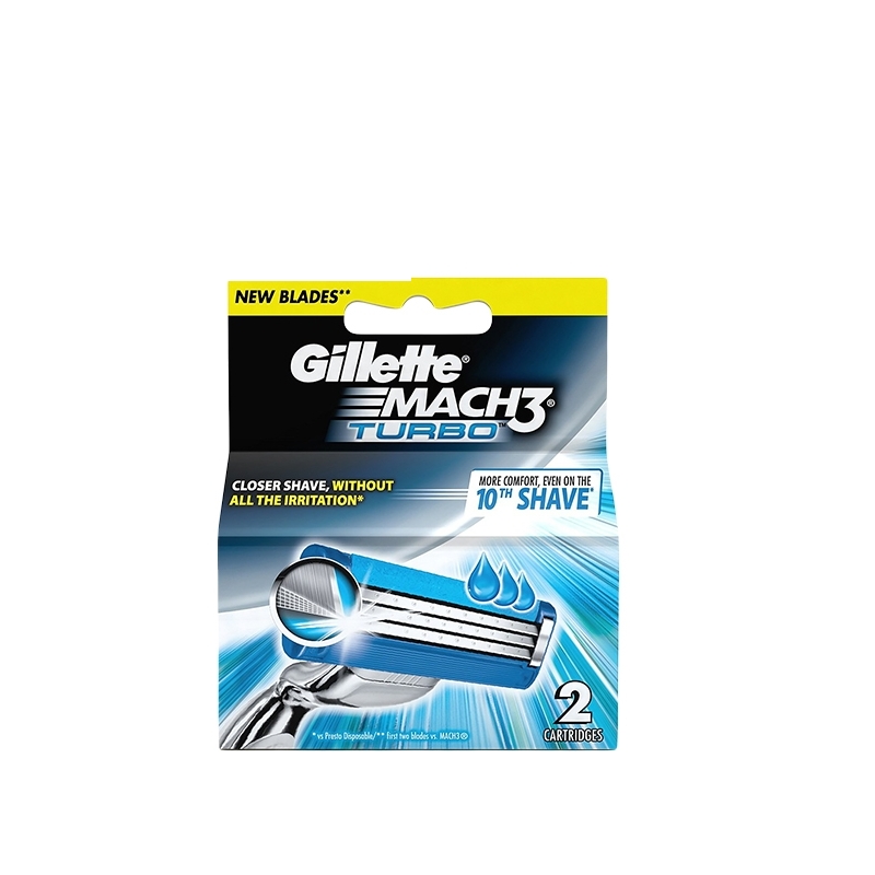 GILLETTE MACH3 TURBO CART 2'S