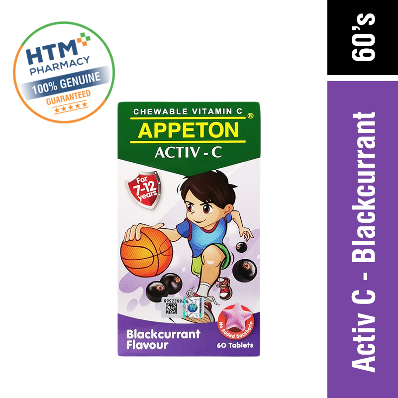 Appeton Activ-C 60'S - Blackcurrant