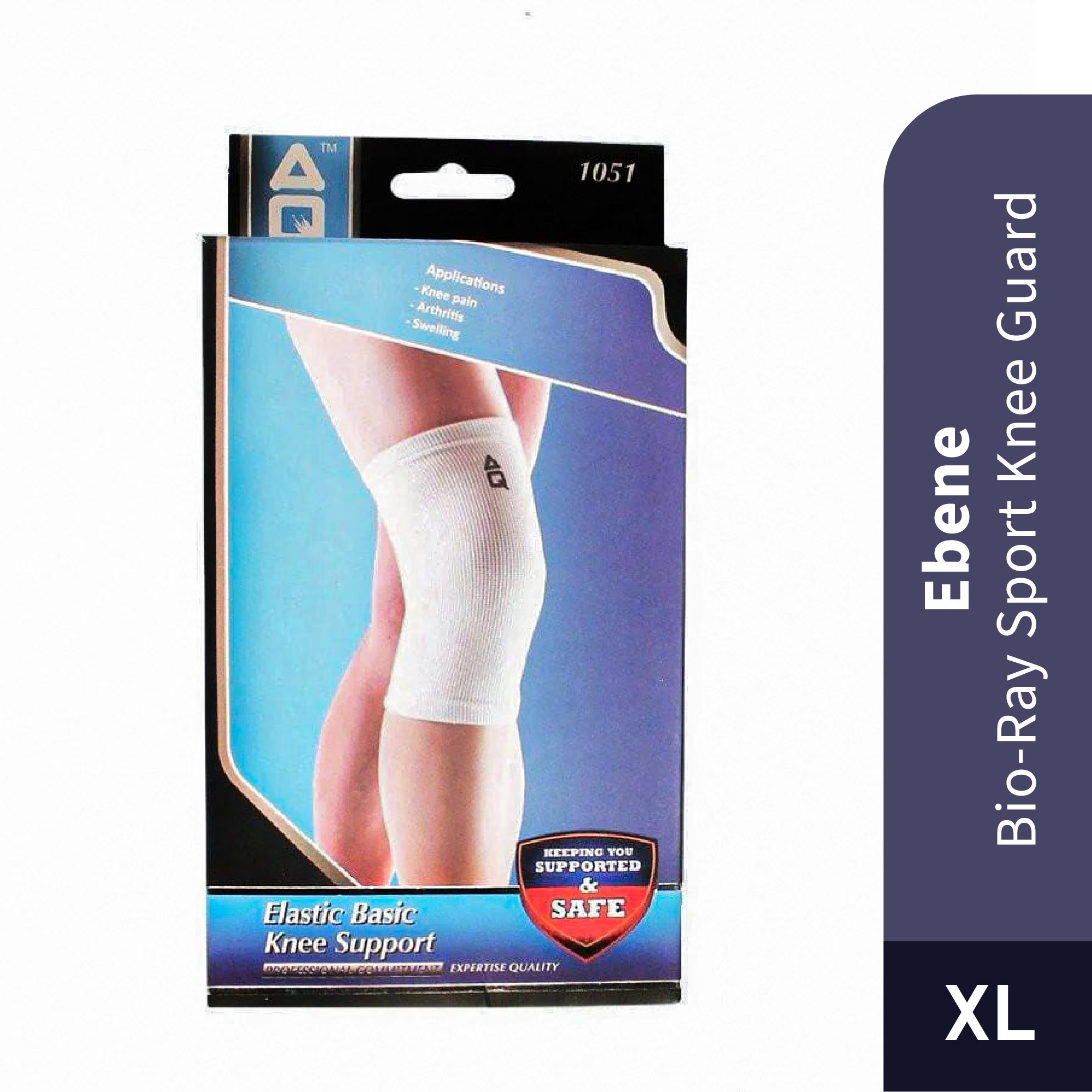 AQ Basic Knee Support Elastic - XL (1051)