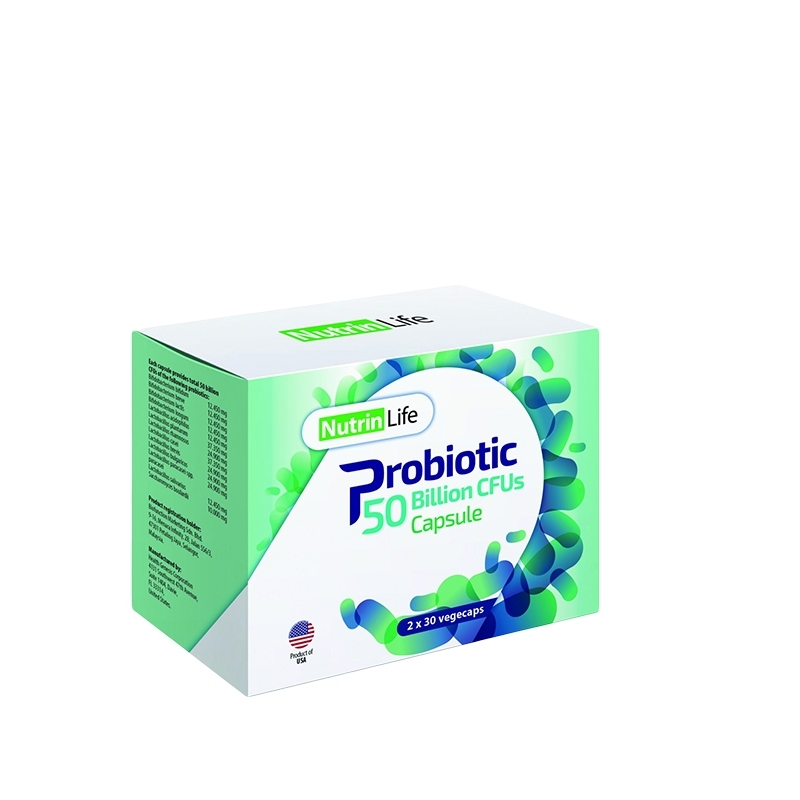 NutrinLife Probiotic 50 Billlion CFUs 2 x 30's