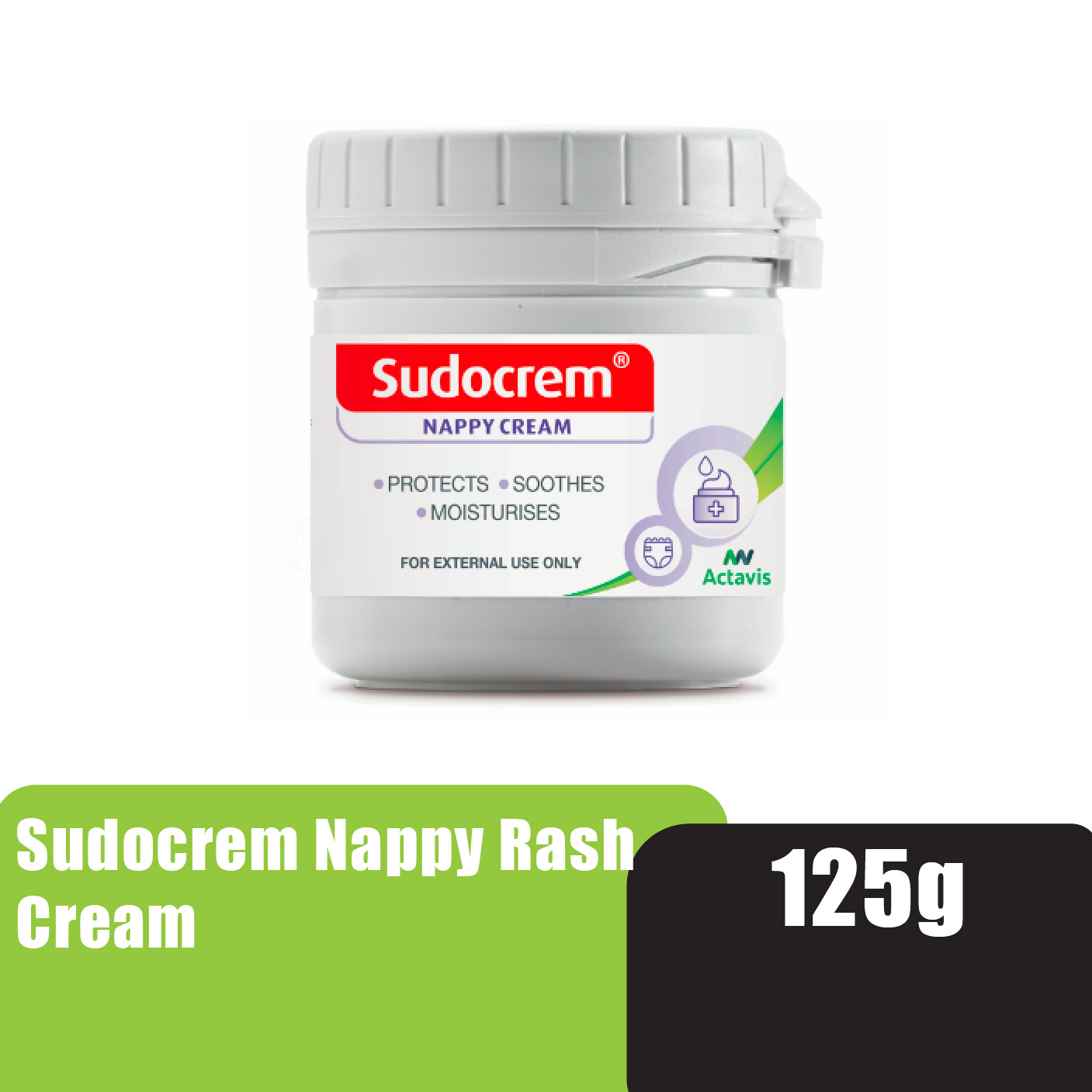 SUDOCREM Nappy Rash Cream 120g - Sudocream Nappy Cream / Krim Antiseptic / Nappy Cream
