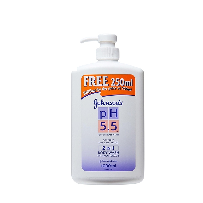 JOHNSONS BABY PH5.5 2 IN 1 BODY WASH 1000ML