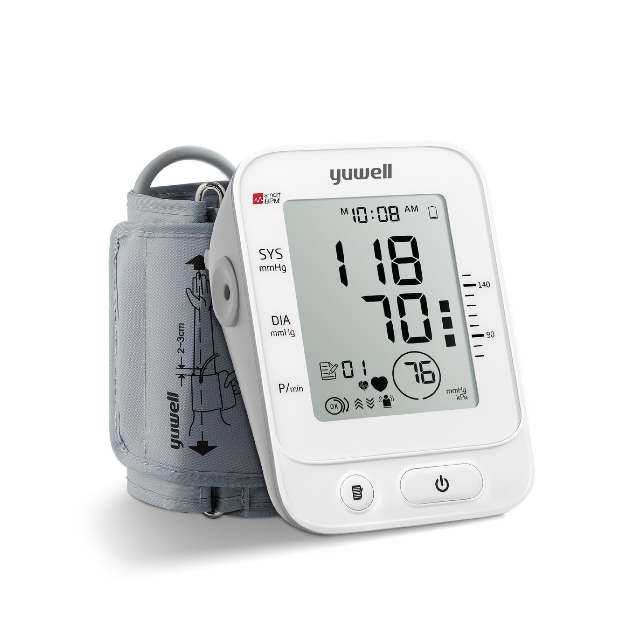 Yuwell Electronic Blood Pressure Monitor (YE 660F)