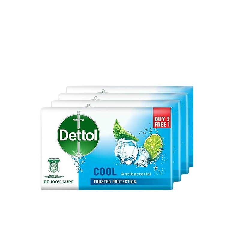 DETTOL SOAP 3+1 x 105G - COOL