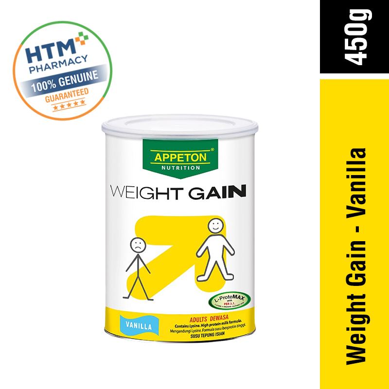 Appeton Weight Gain 450G - Vanilla