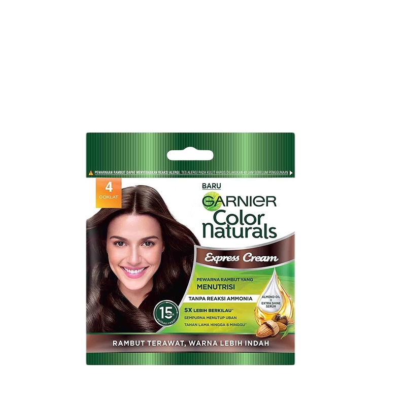 Garnier Express Cream - 4 Coklat