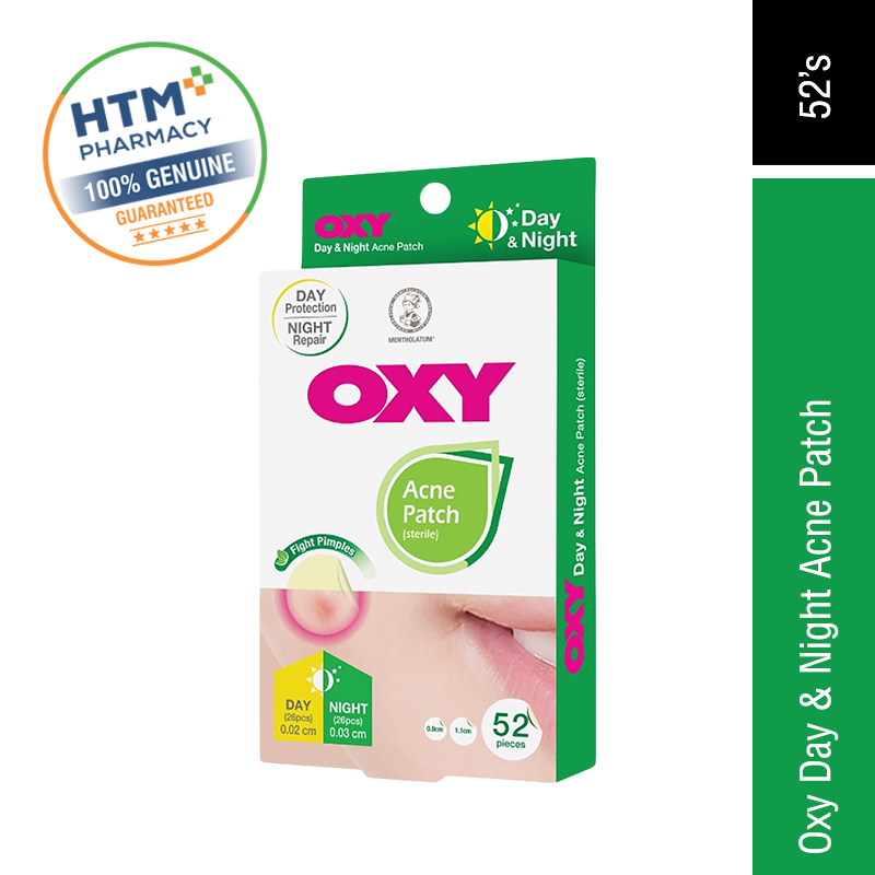 Oxy Day & Night Acne Patch 52's