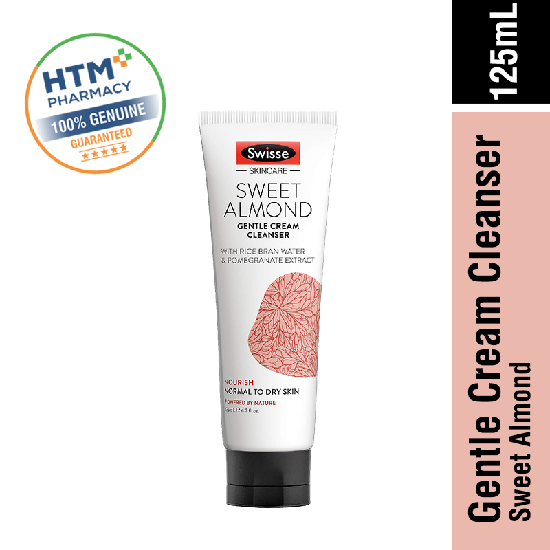 Swisse Sweet Almond Gentle Cream Cleanser 125ml