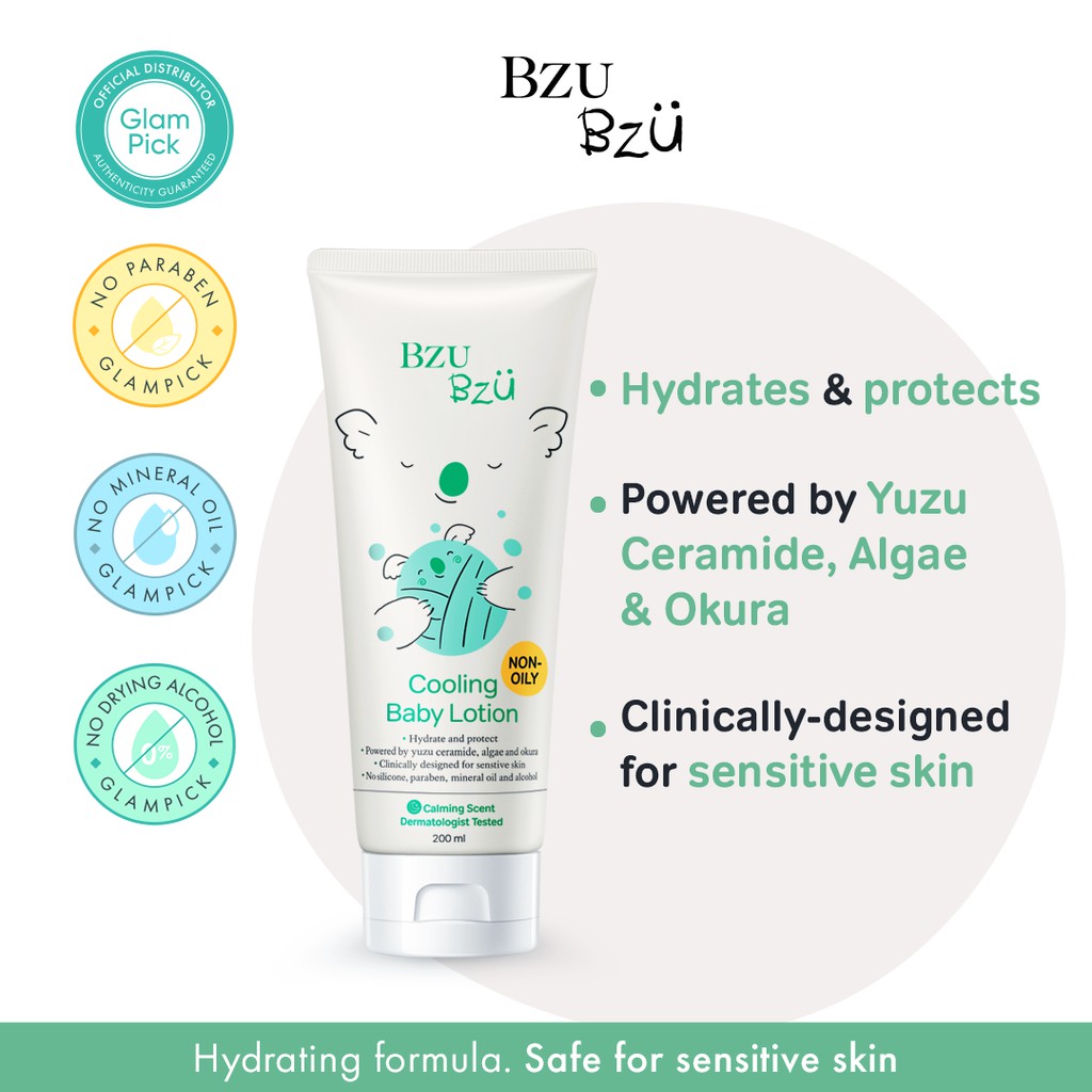 Bzu Bzu Cooling Baby Lotion 200ml