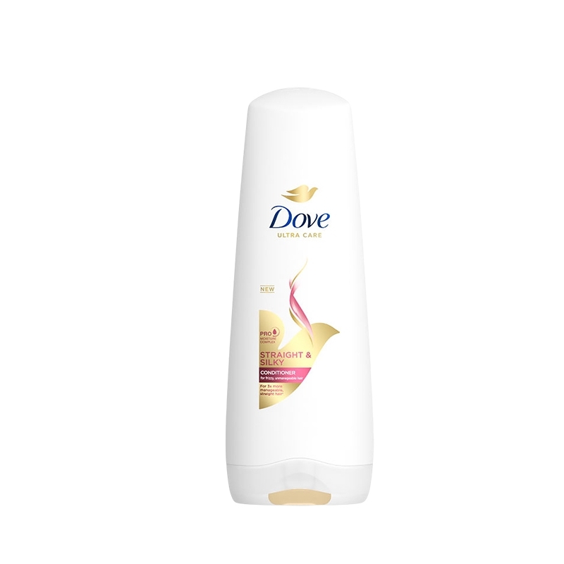 DOVE COND STRAIGHT & SILKY 320ML