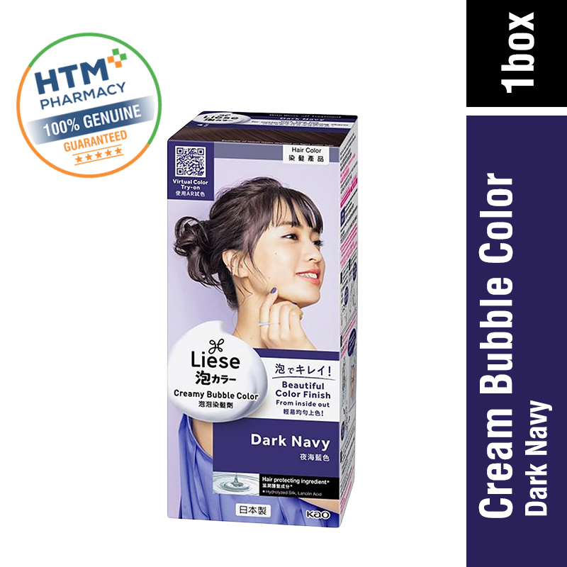 Liese Creamy Bubble (Natural Series) - Dark Navy