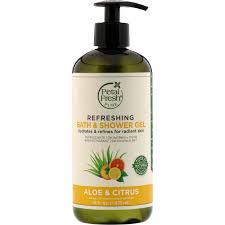 Petal Fresh Refreshing Bath & Shower Gel 475ml - Aloe & Citrus