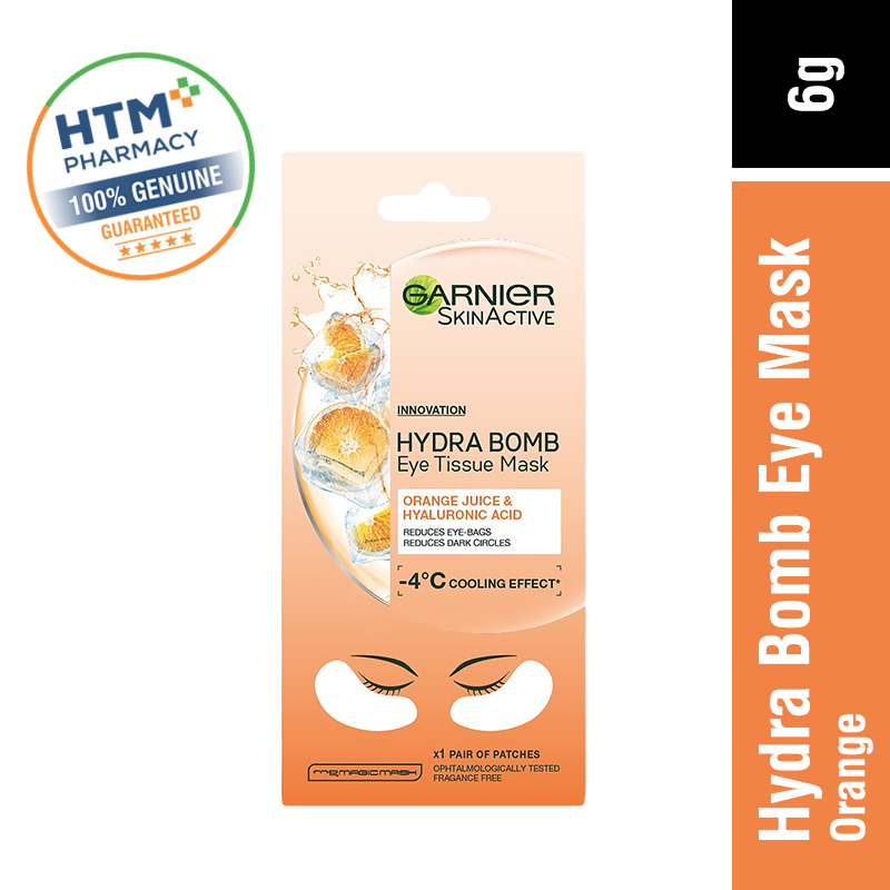 Garnier Hydra Bomb Eye Mask Orange 6g