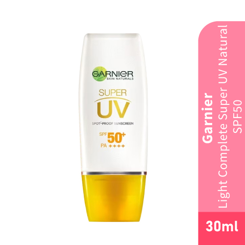 GARNIER Light Complete Super UV Natural SPF50 30ml- Sunscreen, SPF50 Sunscreen , 防晒霜