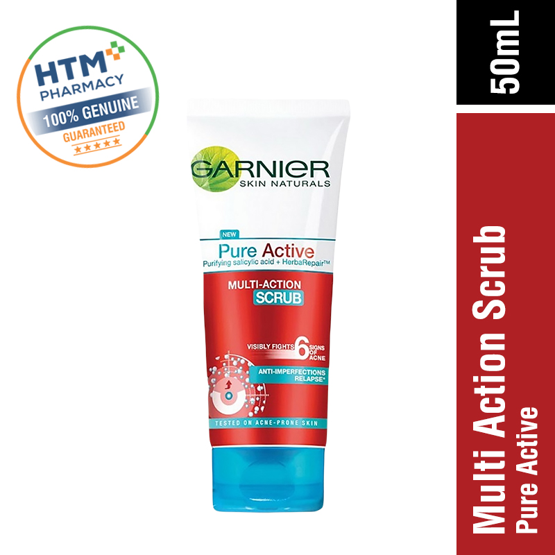 Garnier Pure Active Multi-Action Scrub 50ML