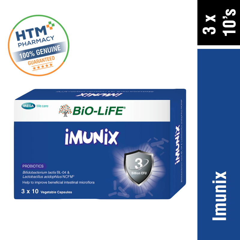 [PROBIOTICS] Bio-Life Imunix 30's