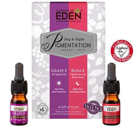 Garden Of Eden Pigmentation Therapy Pack(Rosa E+Grape E 5ML)