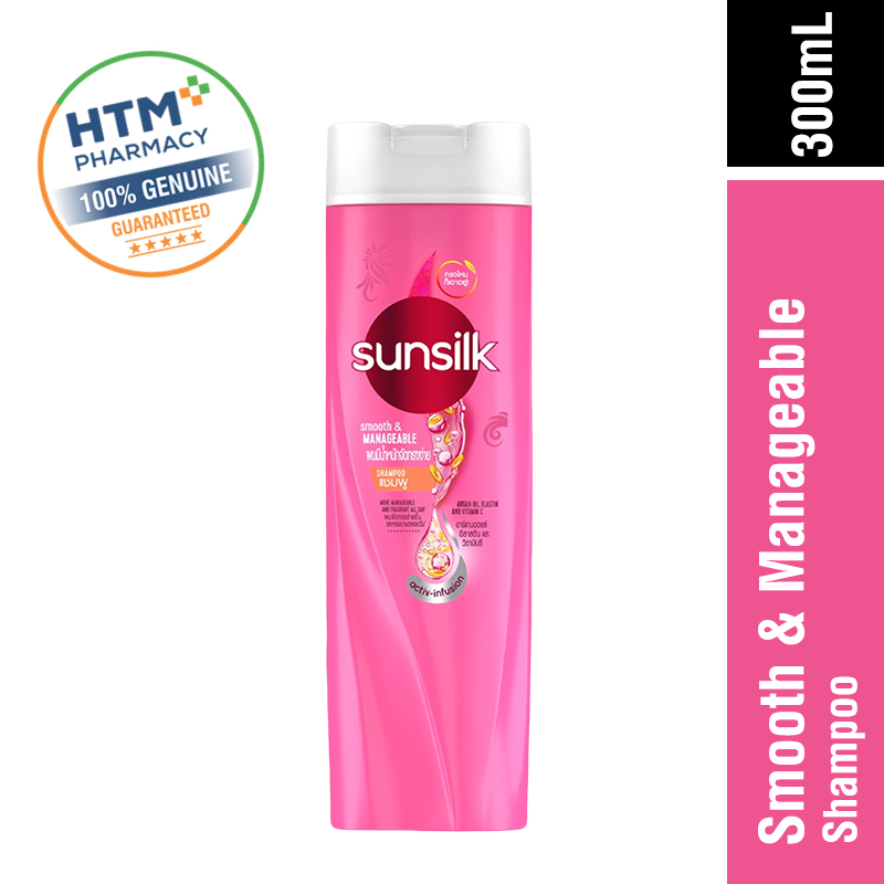 Sunsilk Shampoo 300ml - Smooth & Manageable (New)