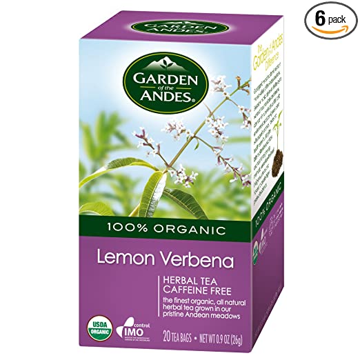 Garden of The Andes Organic Lemon Verbena Tea 20 bags