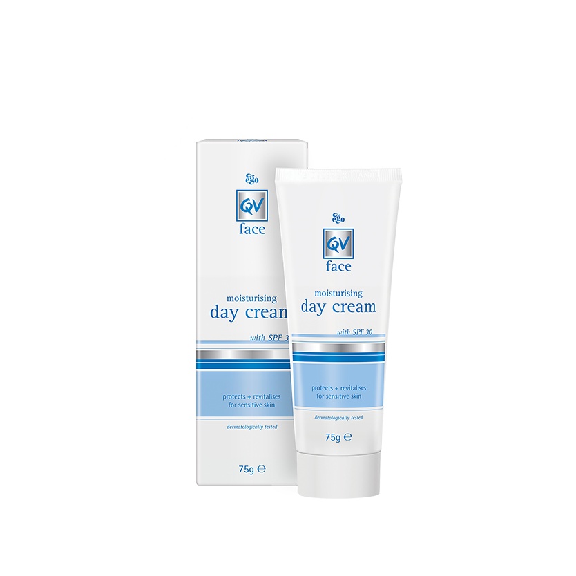 Ego Qv Face Moisturising Day Cream With Spf 30 75G