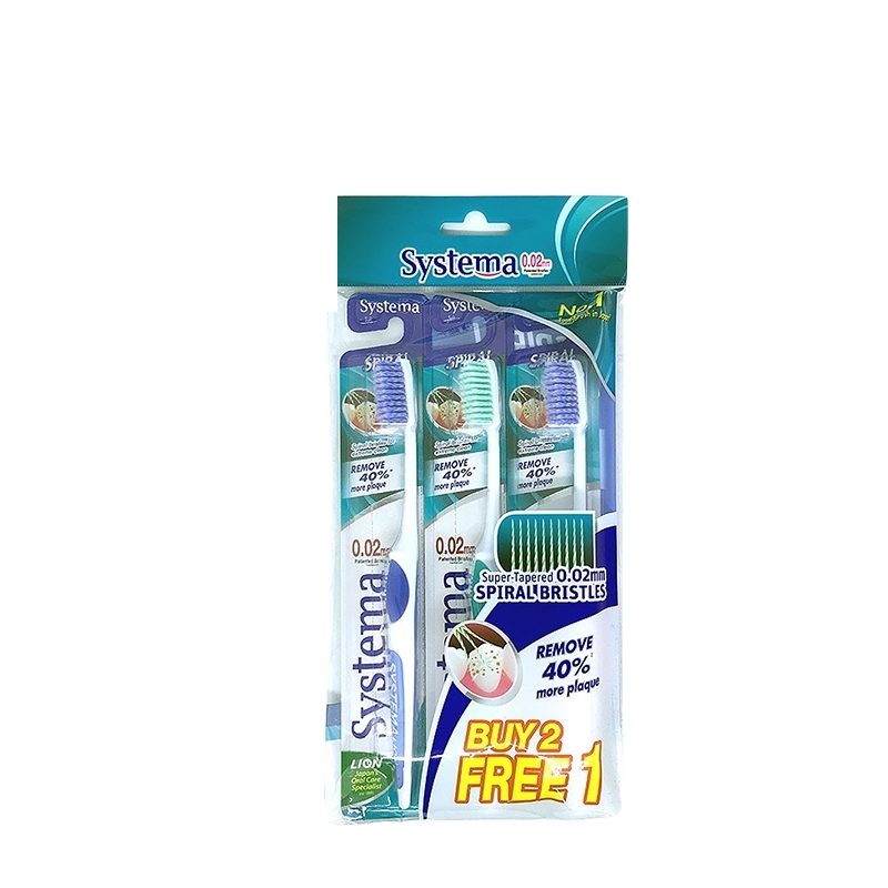 SYSTEMA FULL HEAD TOOTHBRUSH MEDIUM SOFT