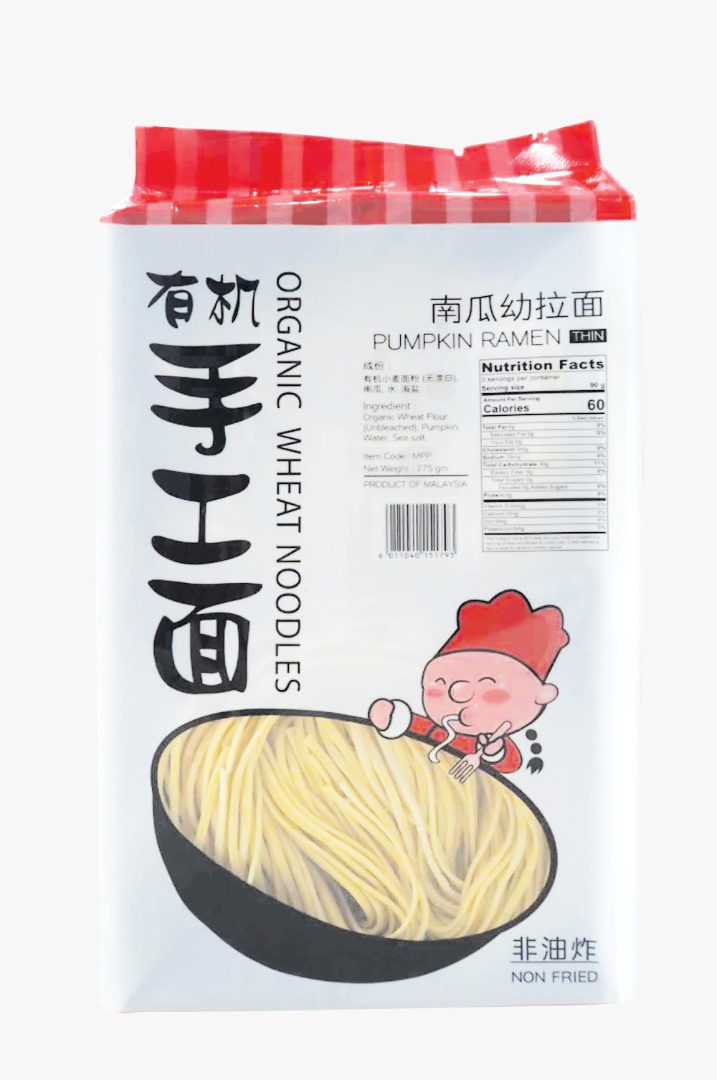MHP-Miracle Food Noodles Pumpkin Ramen 275gm (Thin)