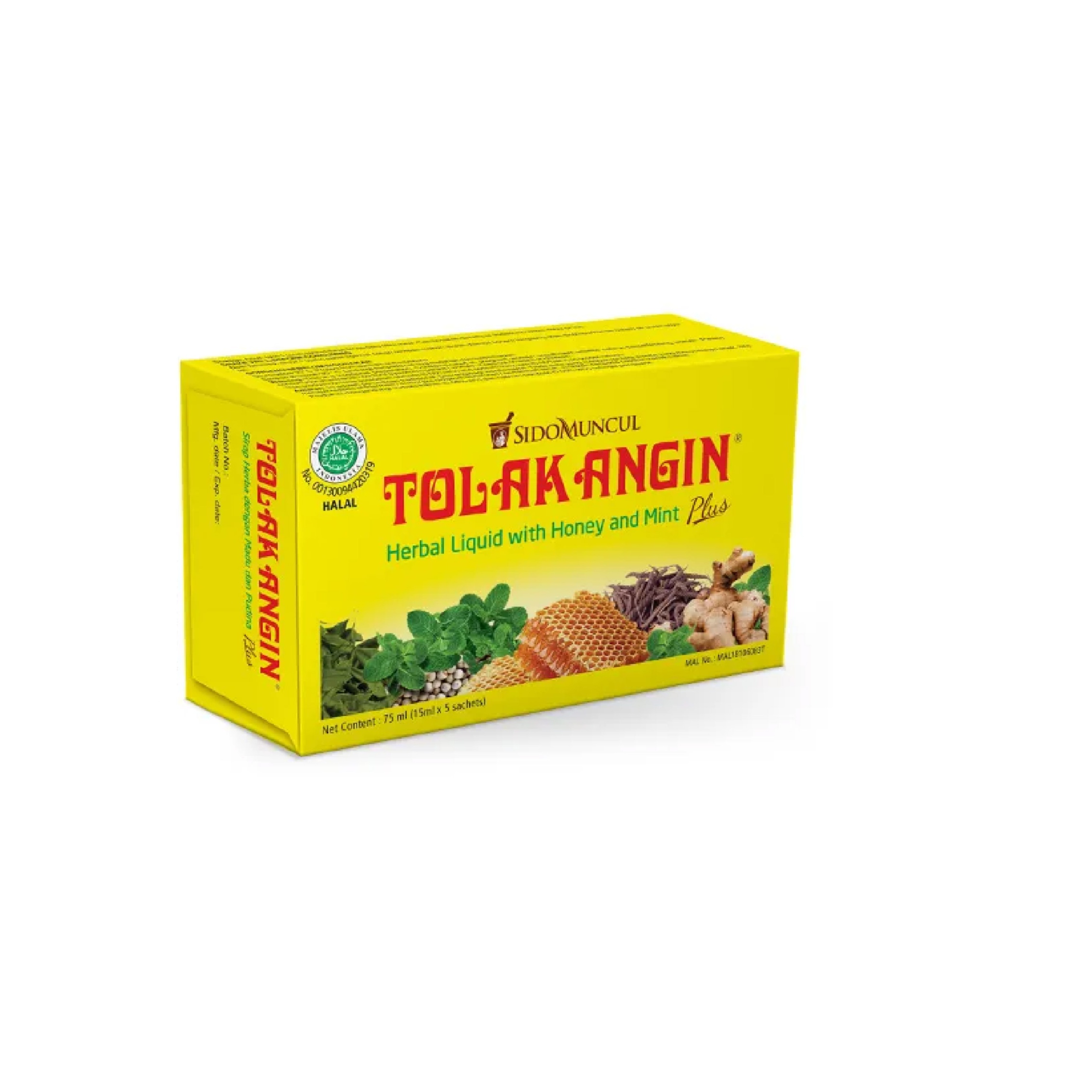 Tolak Angin Herbal Liquid 5s x15ml