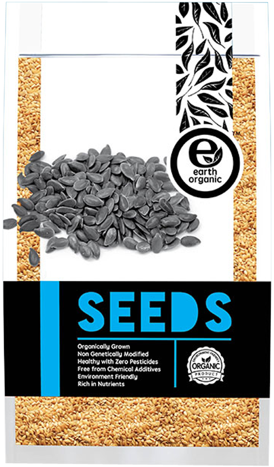 Earth Living Organic Seeds 250g (Golden Flaxseed)