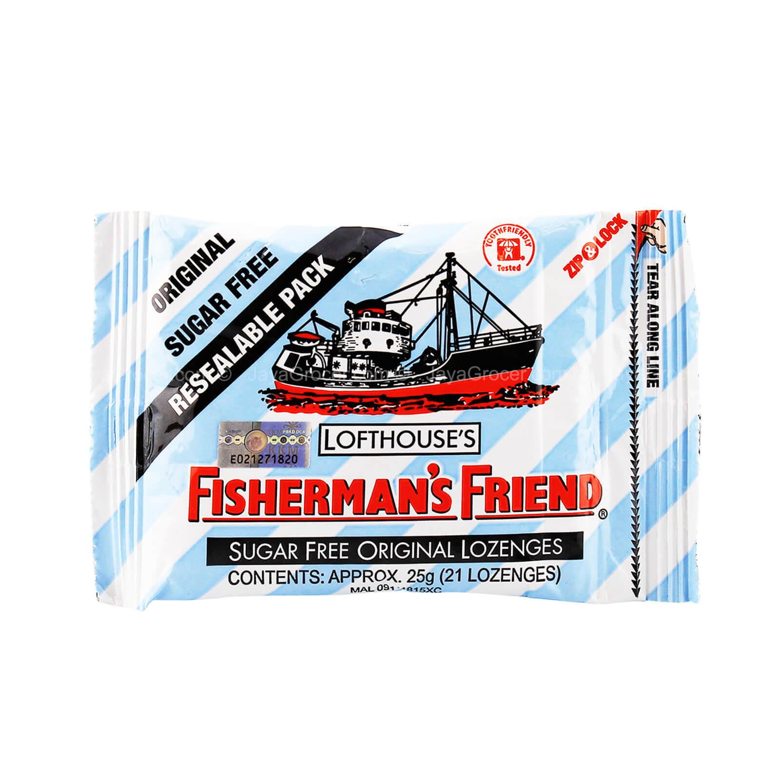 Fisherman Friend SUGAR FREE ORIGINAL LOZENGES 25G (B)