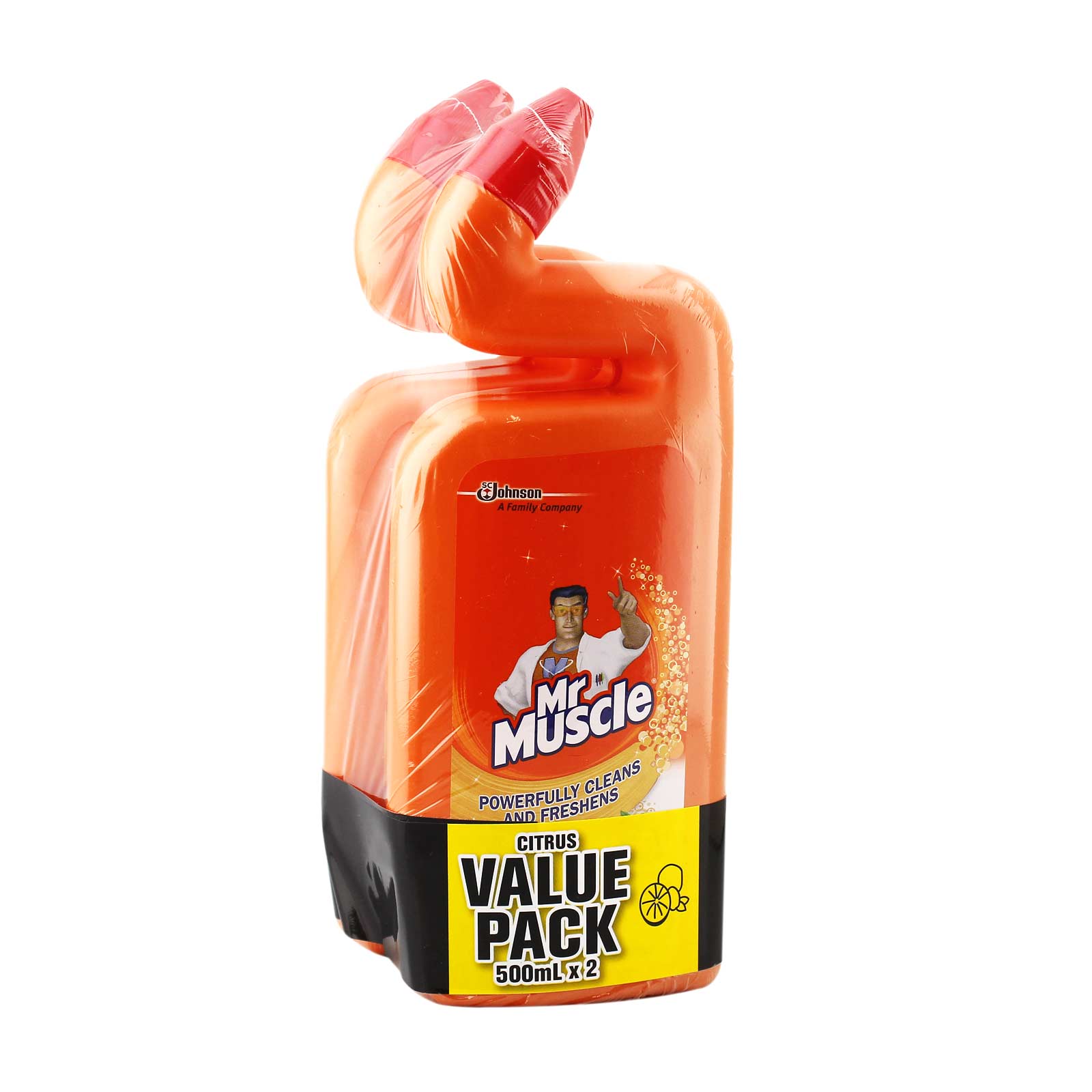 Mr.Muscle Toilet Cleaner 500ml x 2 - Citrus