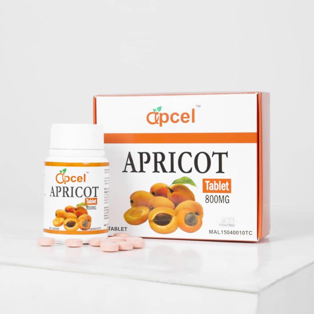 Apcel Apricot Tab 800mg 60's