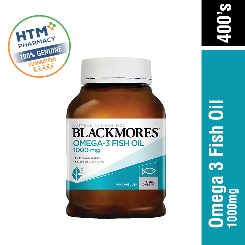 Blackmores Fish Oil 1000MG 400 S Health Wellness Pharmacy The Most Caring Specialist Pharmacy in Malaysia