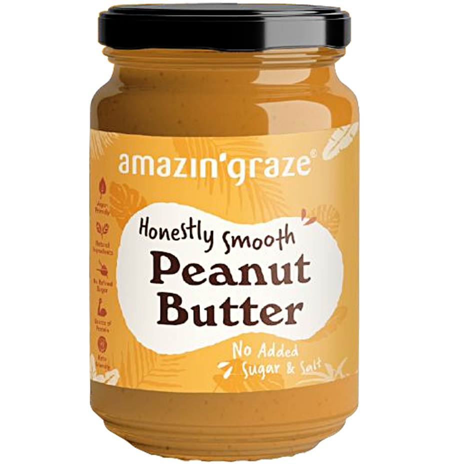 Amazin' Graze Jam Honestly Smooth Peanut Butter 350g