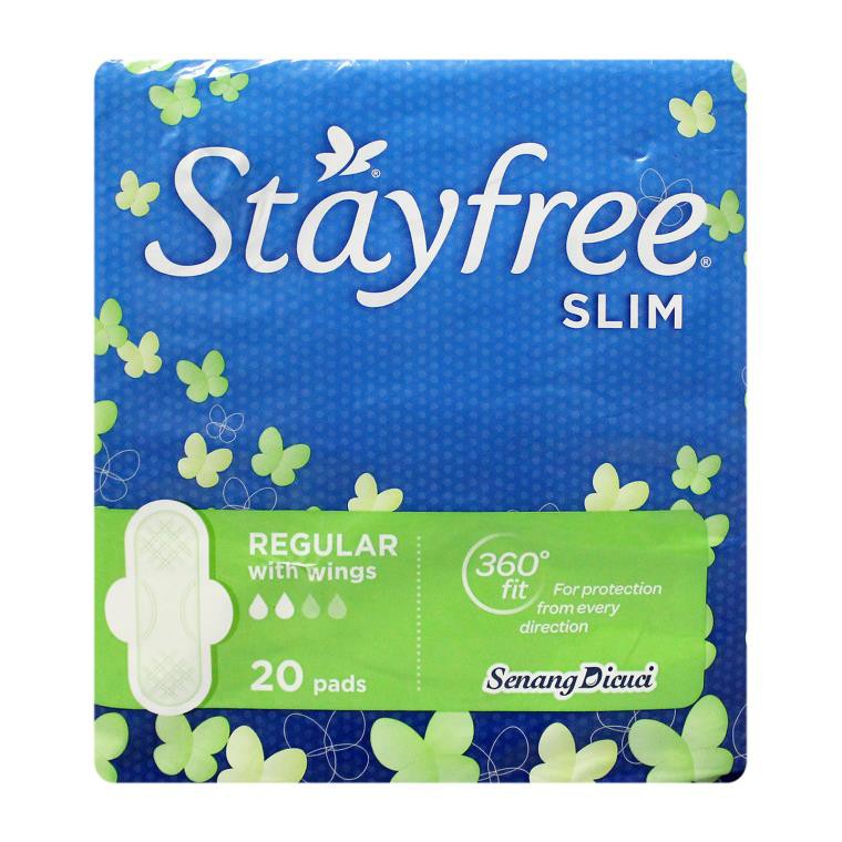 Stayfree Slim Non-Wings 20's