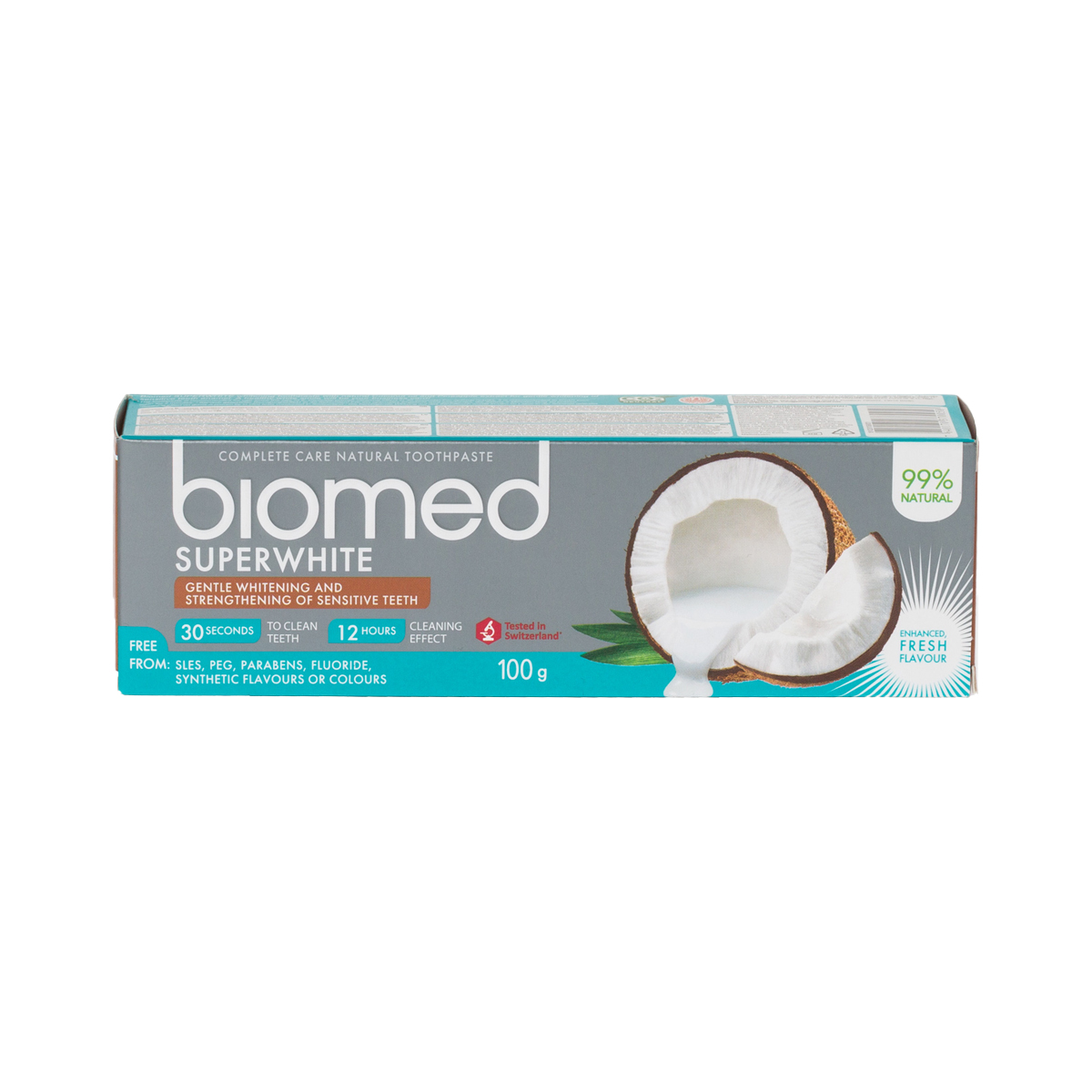 Biouniq Toothpaste 100ml (Superwhite Coconut Whitening)