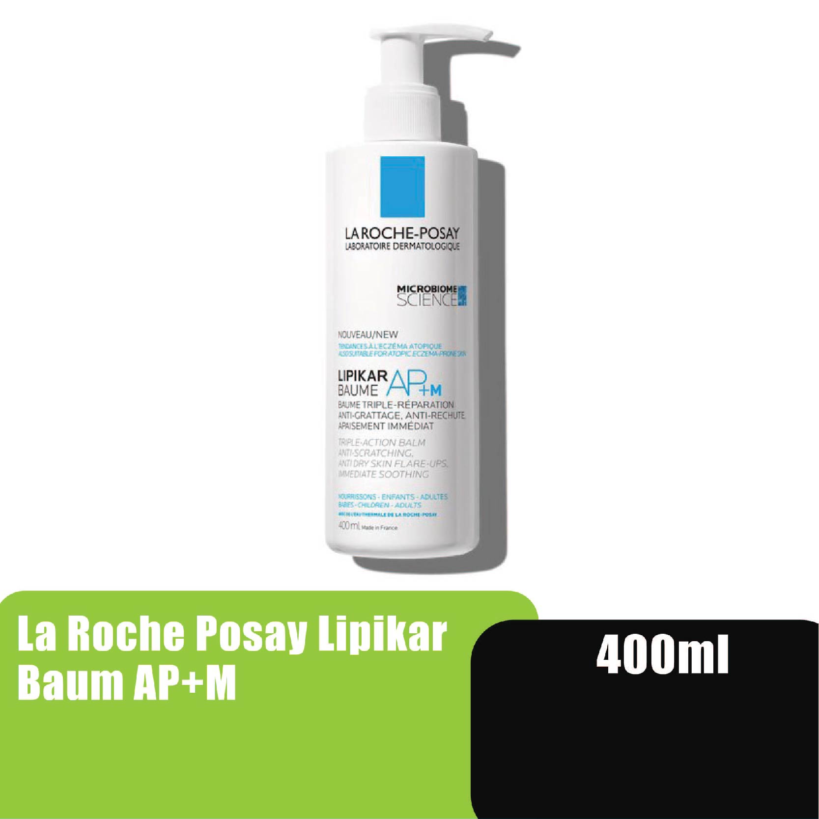 LA ROCHE POSAY Lipikar Baume AP+M Lipid Replenishing Body Balm - Body Lotion / Losyen For Dry & Irritated Skin 身体乳