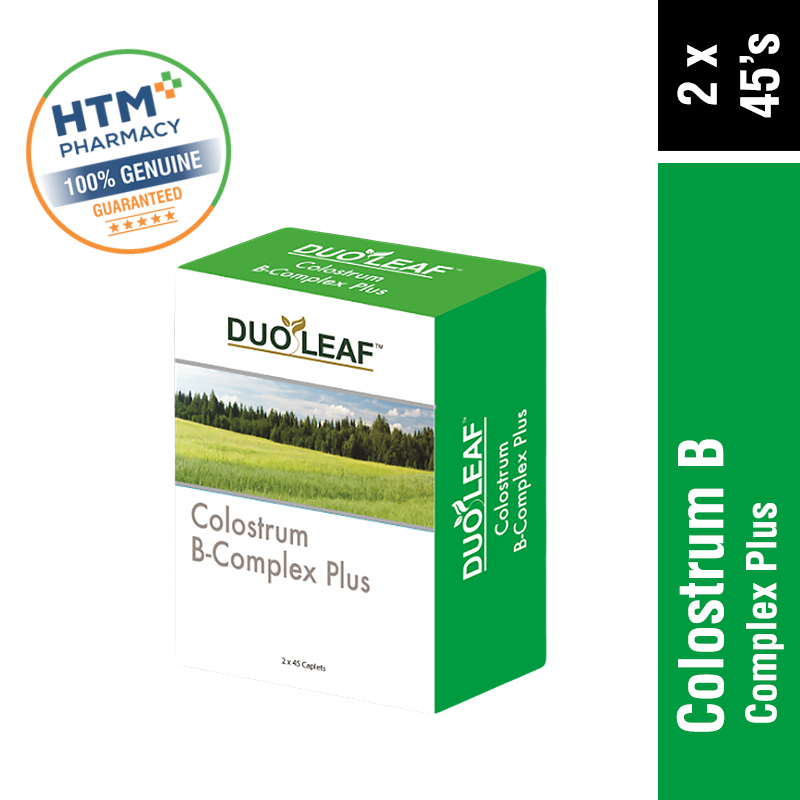 Duoleaf Colostrum  B-Complex Plus 45's x 2