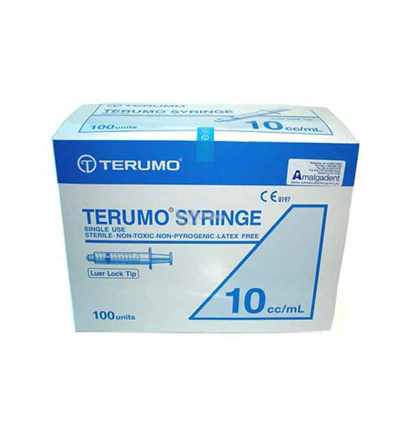 Terumo Syringe 10ml 100's - Luer Slip