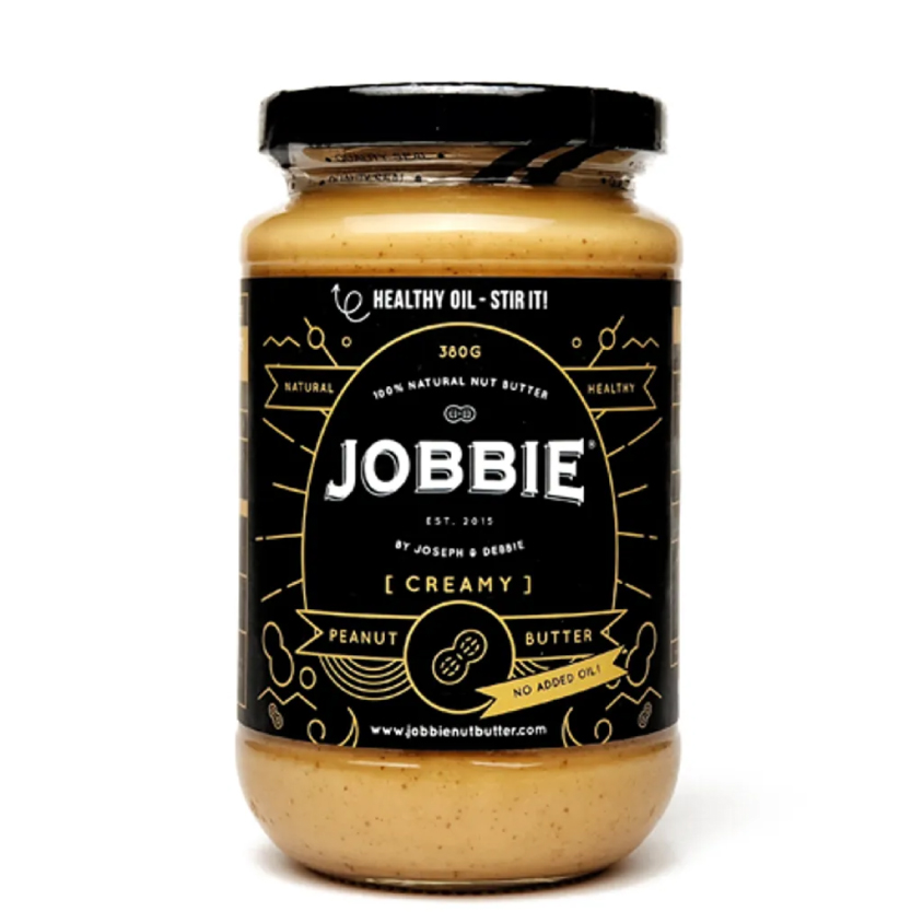 Jobbie Jam Creamy Classic Peanut Butter 380g
