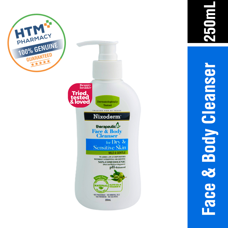 Nixoderm Face & Body Cleanser 250ml