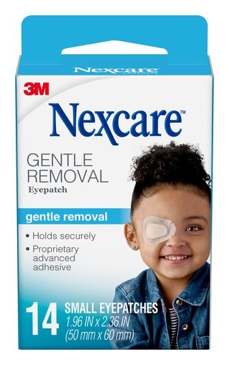 Nexcare Gentle Removal Junior Eye Patch 14's