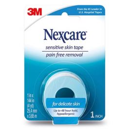 NEXCARE SENSITIVE SKIN TAPE 1" X 4YD