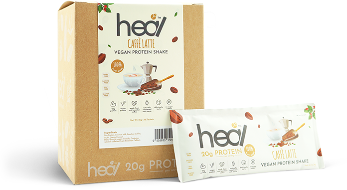 Heal Vegan Protein 36g - Caffe Latte 16's