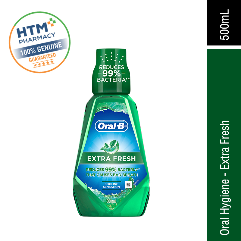 Oral B Oral Hygiene 500ml - Extra Fresh