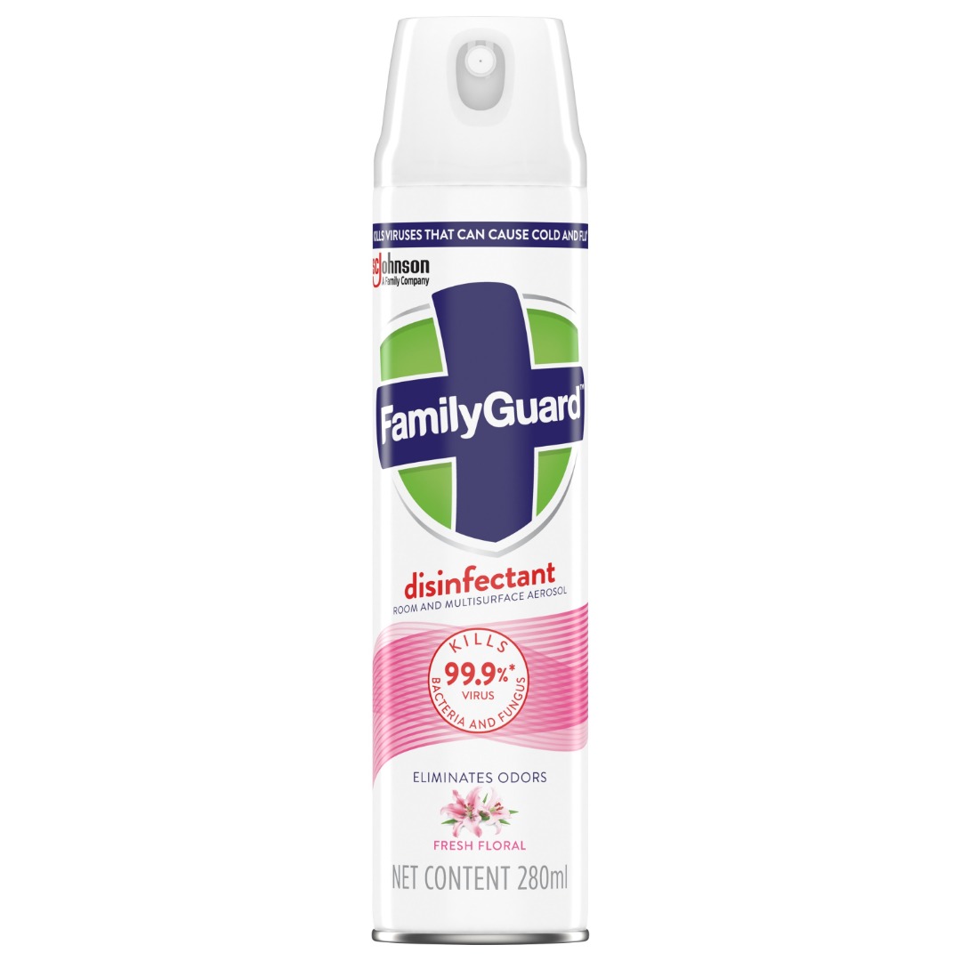 Family Guard Disinfectant Spray 280ml - Fresh Floral