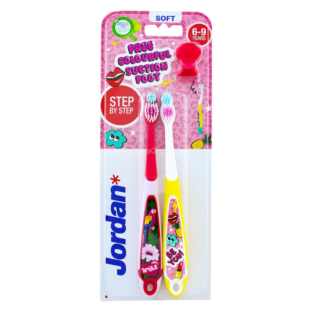 Jordan Step 3 (Age 6-9) Toothbrush 2's