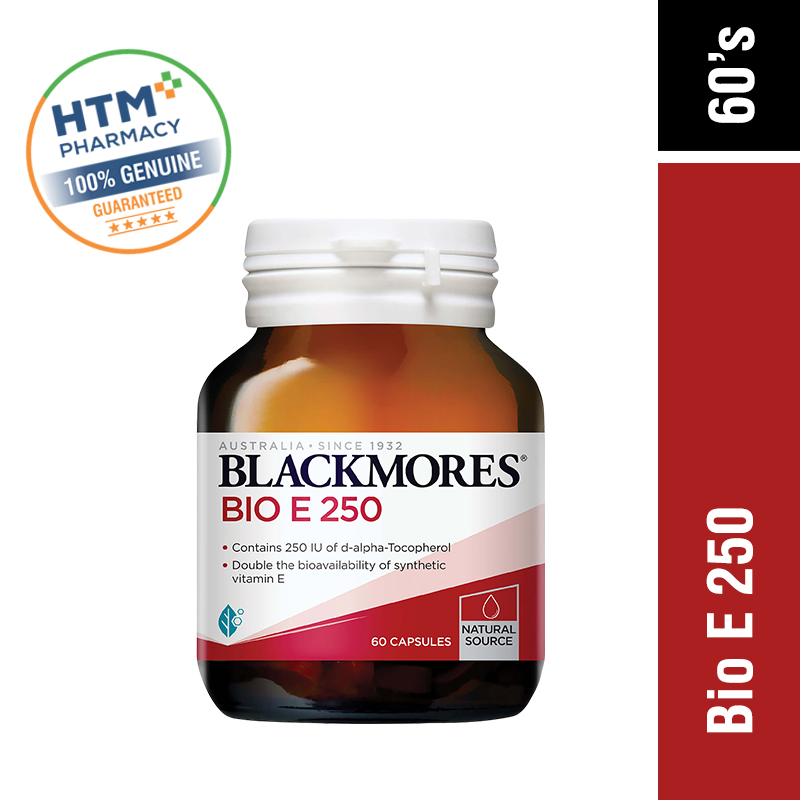 Blackmores Bio E 250IU 60'S (New)