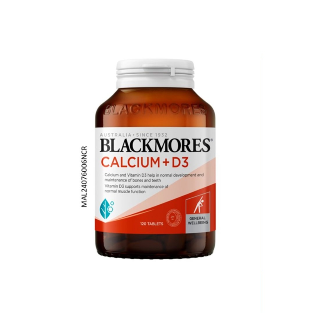 BLACKMORES Calcium + D3 120's for Bone Supplement, Vitamin D3 Supplement, Supplemen Tulang